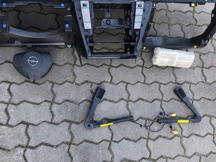 фото №5, Opel vectra c рестайлинг панель консоль подушка натяжитель