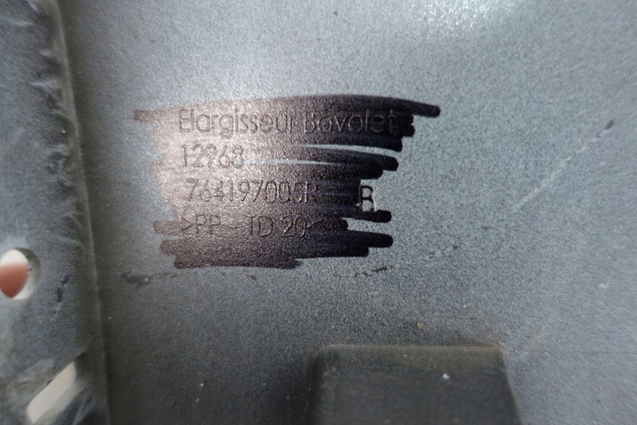 фото №8, Планка порогова ліва renault zoe 764197005r