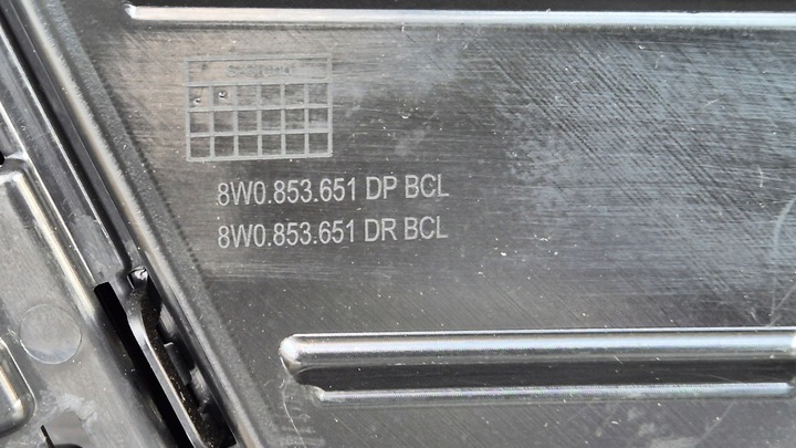 фото №9, Audi a4 allroad b9 8w0 рестайлінг решітка радіатор решітка радіатора 8w0853651dp dr чорний new