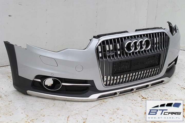 фото №10, Audi a6 allroad перед капот крила бампер pas лампи підсилювач крило
