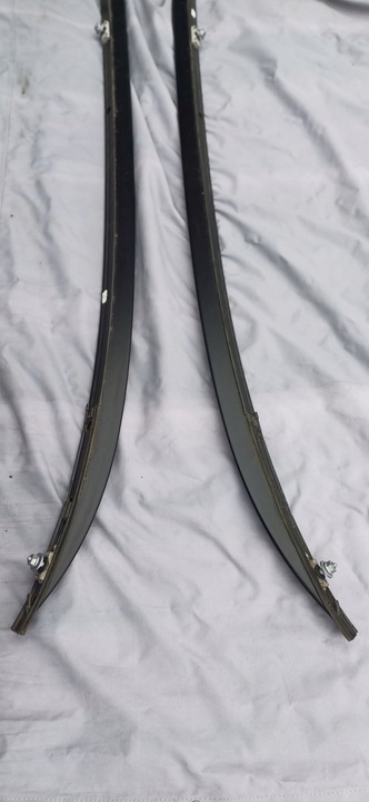 фото №13, Bmw e91 рестайлінг рейлінги комплект do монтажу лівий праві чорні niskie