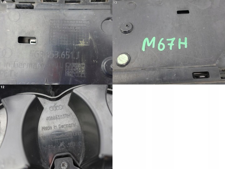 фото №12, Audi s7 4g8 c7 рестайлінг 14-18 решітка радіатора решітка решітка w бампер