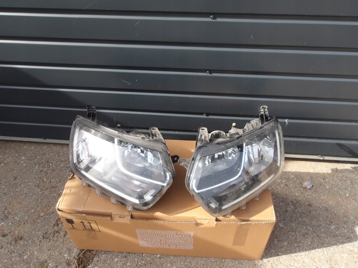 фото №1, Передняя левая правая лампа dacia duster ii orginaly идеальные