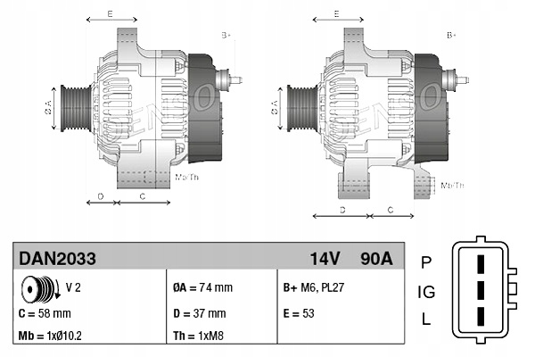 фото №4, Генератор denso #petrolhead pro+ kit4