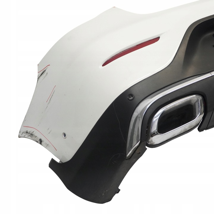 фото №14, Mercedes c253 бампер задній polar білий білий - 149