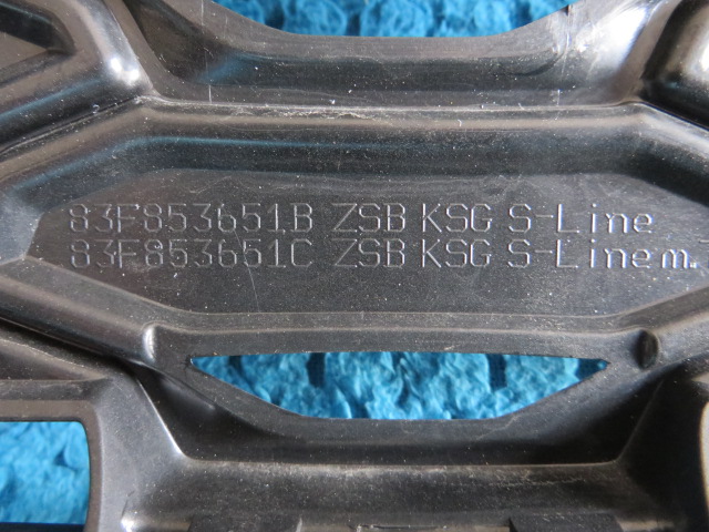 фото №7, Audi q3 83f s line quattro sportback решётка радиатора решётка