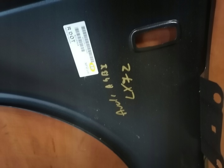 фото №9, Audi a4 b7 крило праві перед lx7z маса антиколізійного