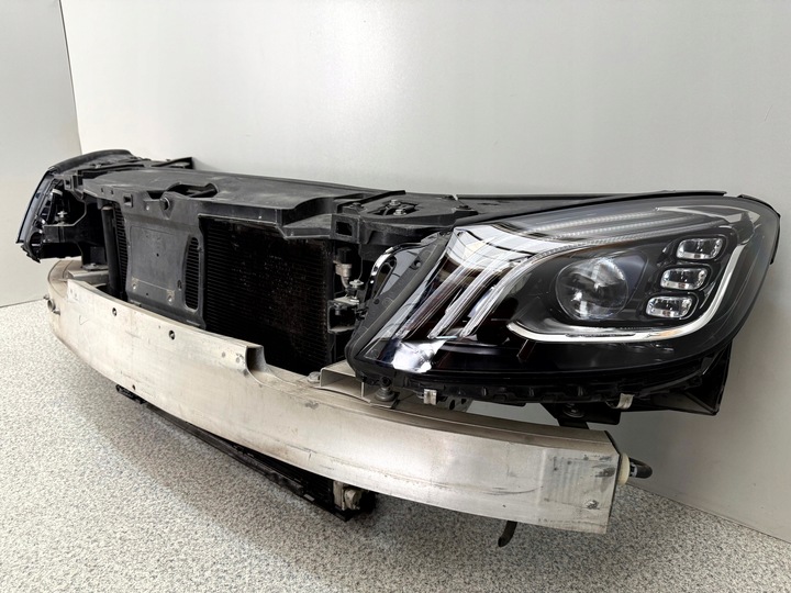 фото №10, Mercedes w222 amg рестайлінг перед бампер pas лампи радіатор підсилювач