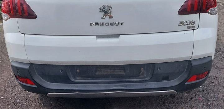 фото №1, Peugeot 3008 i рестайлінг 13-16r бампер зад pdc ewpb