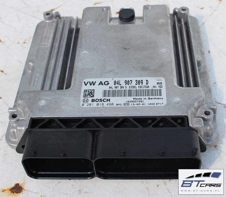 фото №6, Vw golf 7 vii модуль блок управления компьютер двигателя 2.0 tdi дизель 04l907309d a