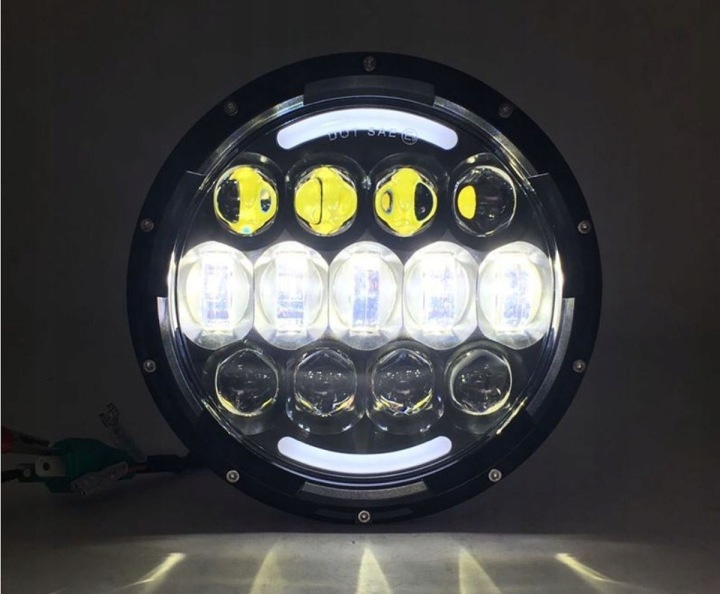 фото №10, Ford f-150, keenworth фара передня 7" повний led 1 штуки