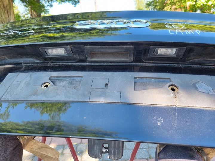 фото №14, Audi a6 c7 sedan крышка крышка багажника зад цвет: lz9y чёрный оригинал!