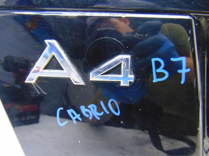 фото №10, Крышка крышка багажника зад audi a4 b7 cabrio цвет ly9b