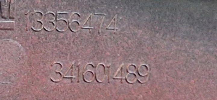 фото №6, Заглушка фаркоп бампера зад задняя opel adam 13356474