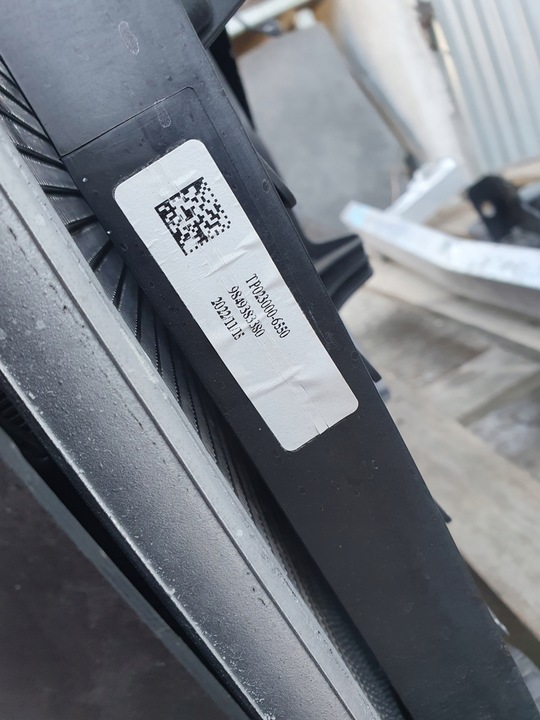 фото №10, Перед pas переднє балка комплект радіатор citroen c4 iii e-c4 електричний 2020-