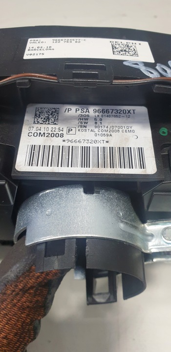 фото №7, Перемикач комбінований peugeot 5008 3008 9666724577