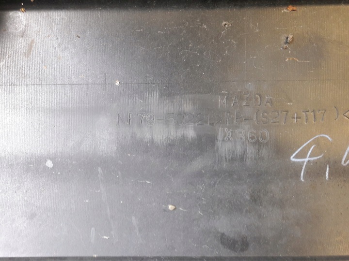 фото №14, Nf79-50221 бампер зад mazda mx5 mx-5 чорний