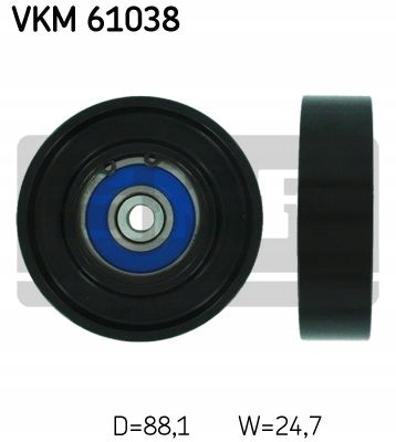 фото №9, Ролик напрямна стрічка skf vkm 61038