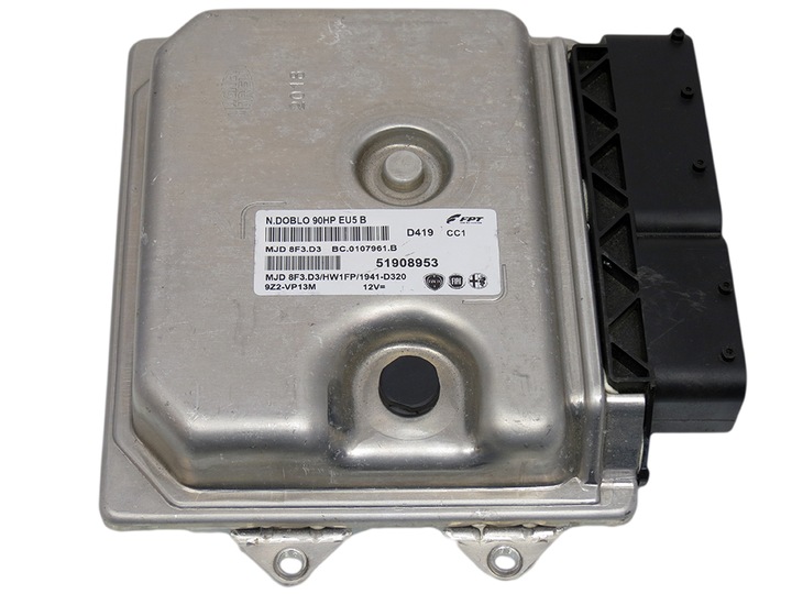 фото №1, Комп'ютер ecu doblo 1.3 jtd 51908953 mjd8f3.d3
