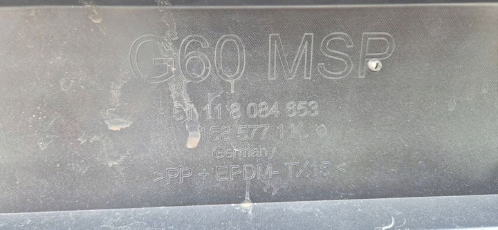 фото №9, Bmw 5 / i5 g60 / g61 23- м-пакет бампер перед повний org