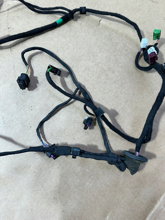 фото №6, Жгут дверь левый зад, установка дверь задняя mercedes s w222 ag