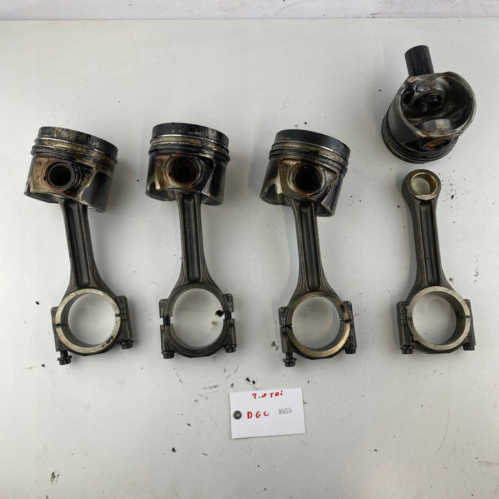 фото №6, Поршень поршни vw golf seat skoda audi a3 2.0 gtd tdi