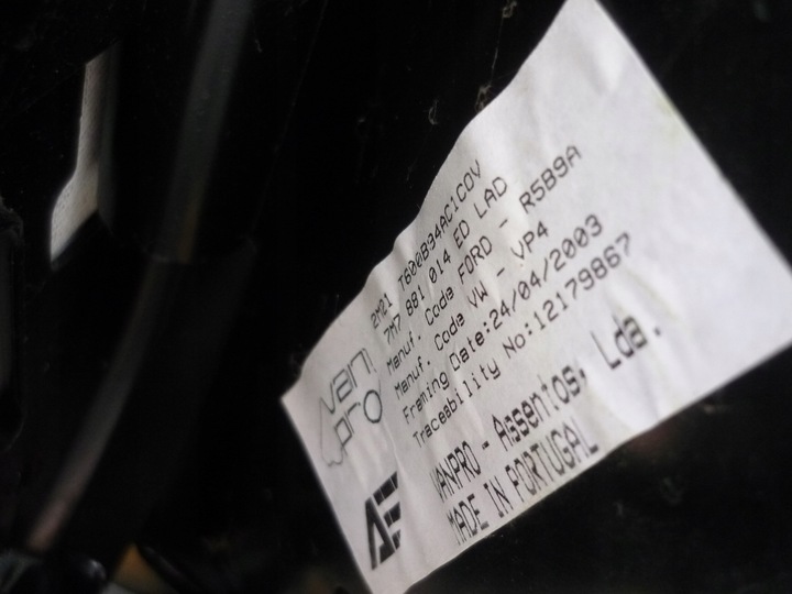 фото №13, Сиденье правые перед vw sharan alhambra galaxy рестайлинг 00-10 европа хороший