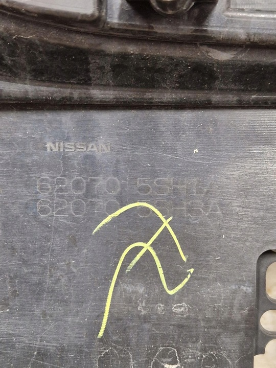 фото №11, Nissan leaf ii 2 решётка радиатора решётка радиатор 620705sh0a 620705sh0b 620705sh1b