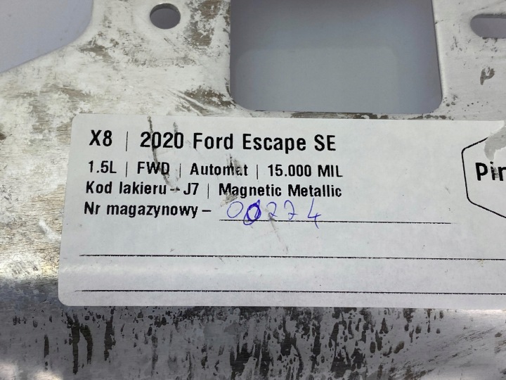 фото №5, Основа кронштейн акумулятора ford kuga mk3 2020+