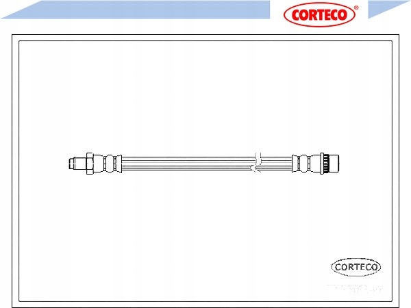 фото №13, Corteco 19018899 шланг гальмівний гнучкий