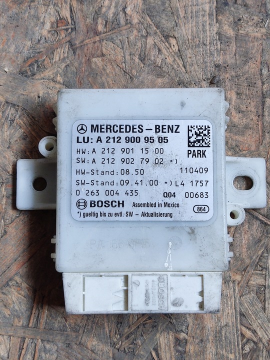 фото №1, Модуль блок управления pdc парковка mercedes w212 e350 a2129009505