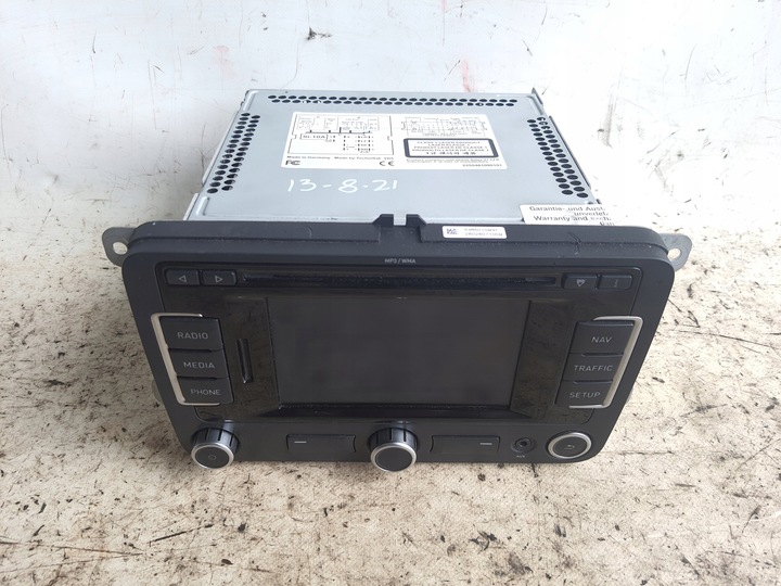 фото №1, Seat alhambra ii радио навигация 5p0035191d