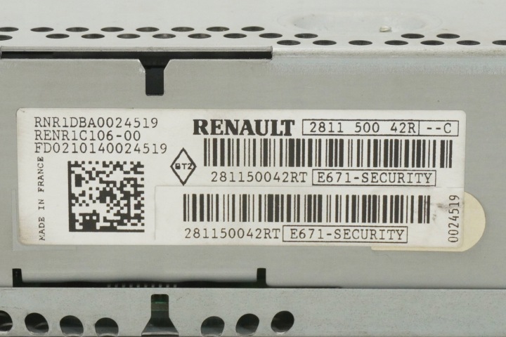 фото №8, Магнитола cd renault kangoo ii 281150042r