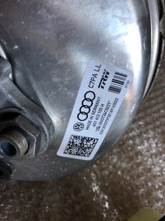 фото №7, Audi a6 a7c7 усилитель насос тормозная 4g1612103h 24km