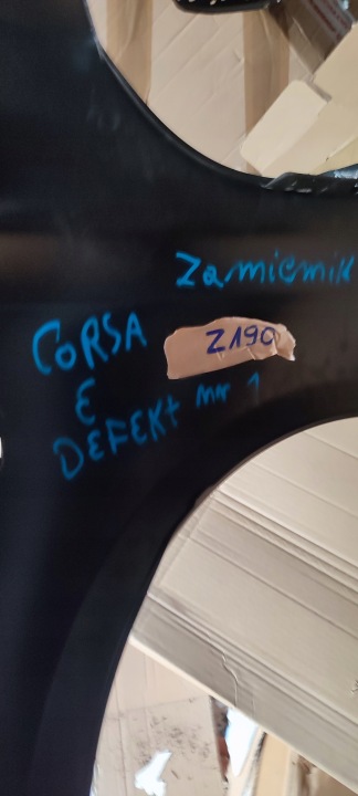 фото №10, Крило ліві перед передній opel corsa e od 11.14r z190 замінник defekt 1