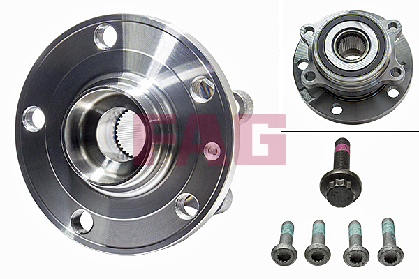 фото №9, Підшипник колеса vw p. a3/golf5/octavia/altea/passat 06- з ступиця для  диск ha