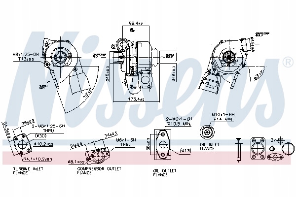фото №8, Турбонагнітач nissens 93037 pl dystrybucja