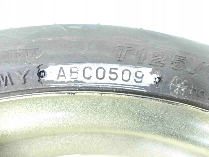 фото №8, Докаточное колесо (докатка) докатка mitsubishi lancer viii r16 5x114,3 125/70