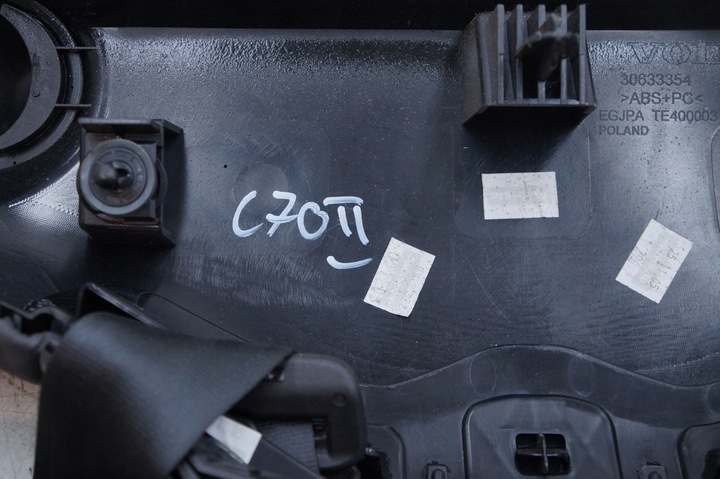 фото №6, Захист підголівників ремені volvo c70 ii l+p натягувач 9466925 30633354 9466925