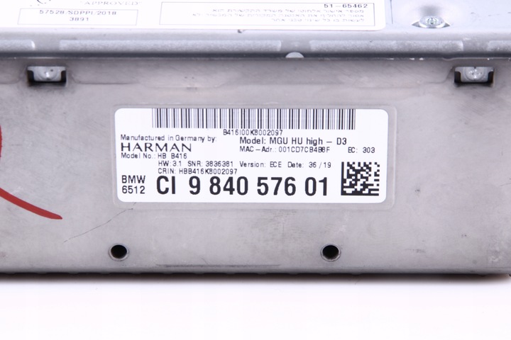 фото №6, Bmw g20 g21 навигация монитор mgu high 9840576