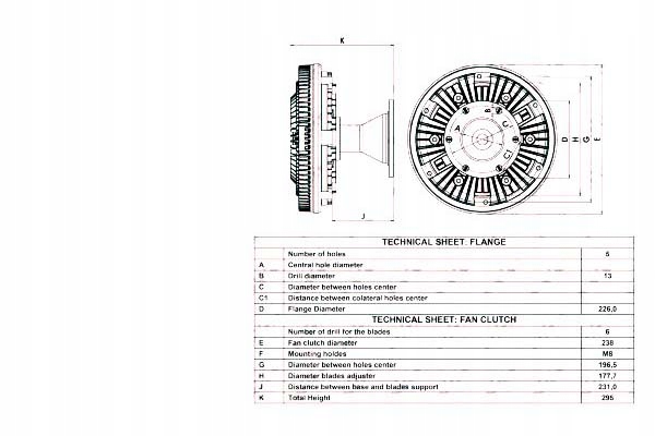 фото №1, Nrf зчеплення вентилятора радіатор ilość контактів: 1