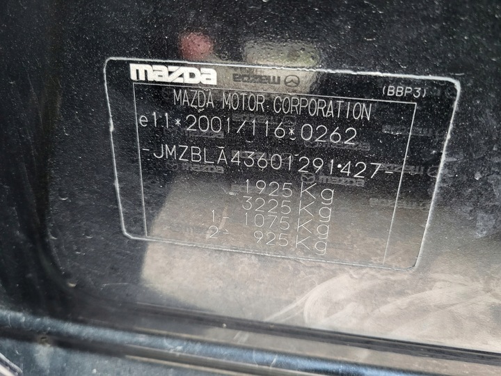 фото №7, Mazda 3 bl 11r mps mzr 2.3 disi turbo двигун l3