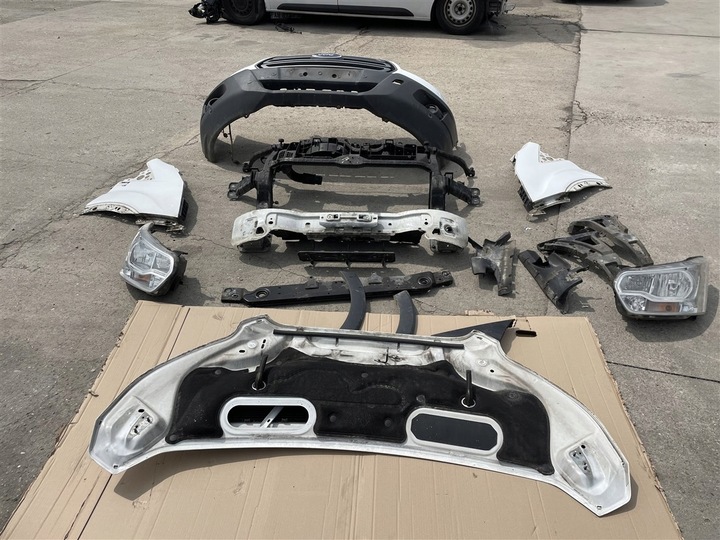 фото №13, Перед капот лампа бампер 6xpdc крыло led решётка радиатора ford transit mk8 14-19