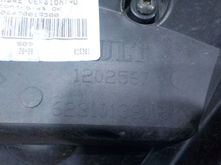 фото №5, Renault kangoo ii iii рестайлінг 1.5 dci 13r van решітка решітка 623101381r