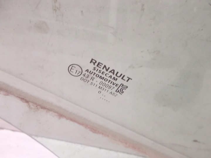 фото №2, Clio v стекло дверь левый зад 2020r