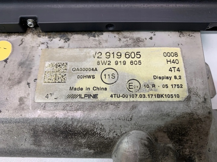 фото №6, Audi a5 8w a4 b9 екран монітор навігації 8w2919605