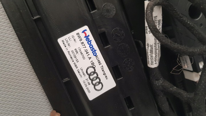 фото №6, Панорама люк audi a4 b9 8w9877049