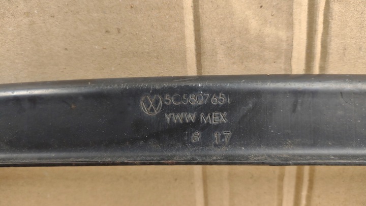 фото №7, Vw new beetle ii 5c5 балка нижняя бампера перед передняя новая оригинальный номер 11-