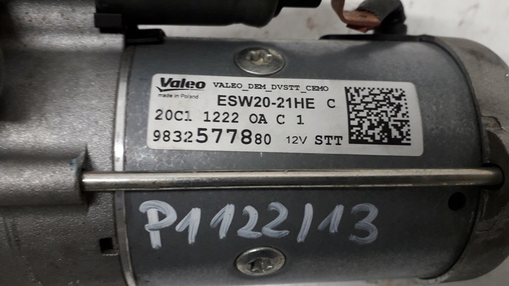 фото №12, Citroen opel peugeot 1.5d стартер 9832577880