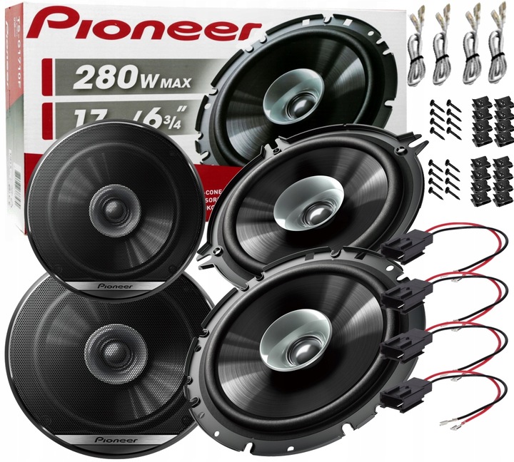 фото №1, Pioneer динамики peugeot 206 207 307 citroen c2 c3 xsara picasso перед+ зад